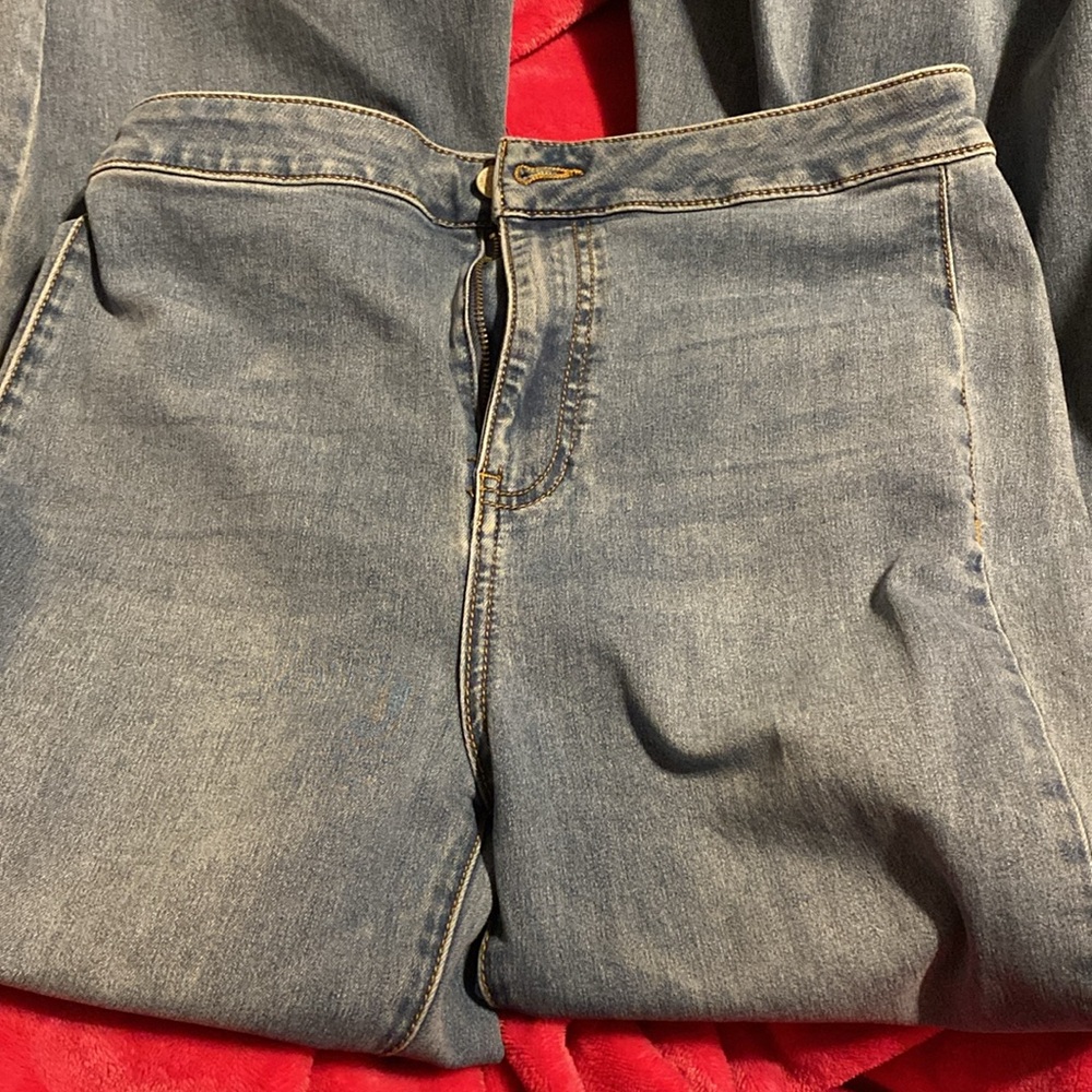 super wide legged jeans